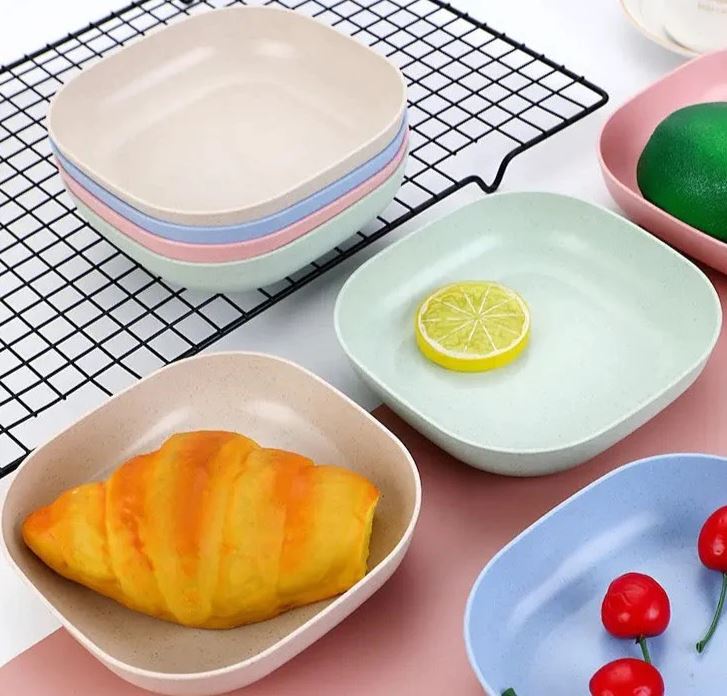 Buy 5 Get 5 Free Sale Offer - Imported 10 Pcs Set of Dish Plates with Free Holder in Rs 999 Only - Trendy and Stylish